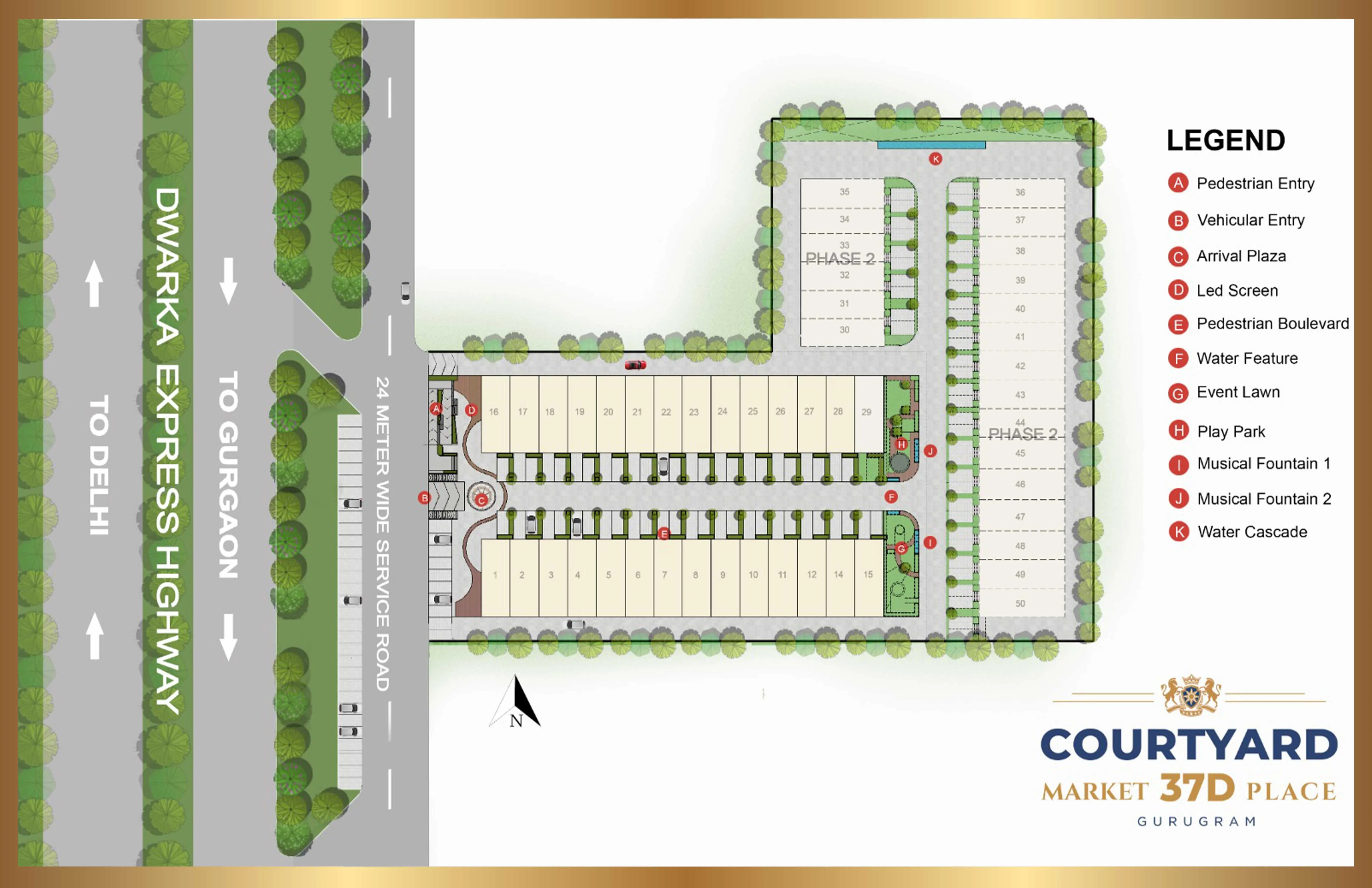 Royal Green Courtyard 37D Site Plans