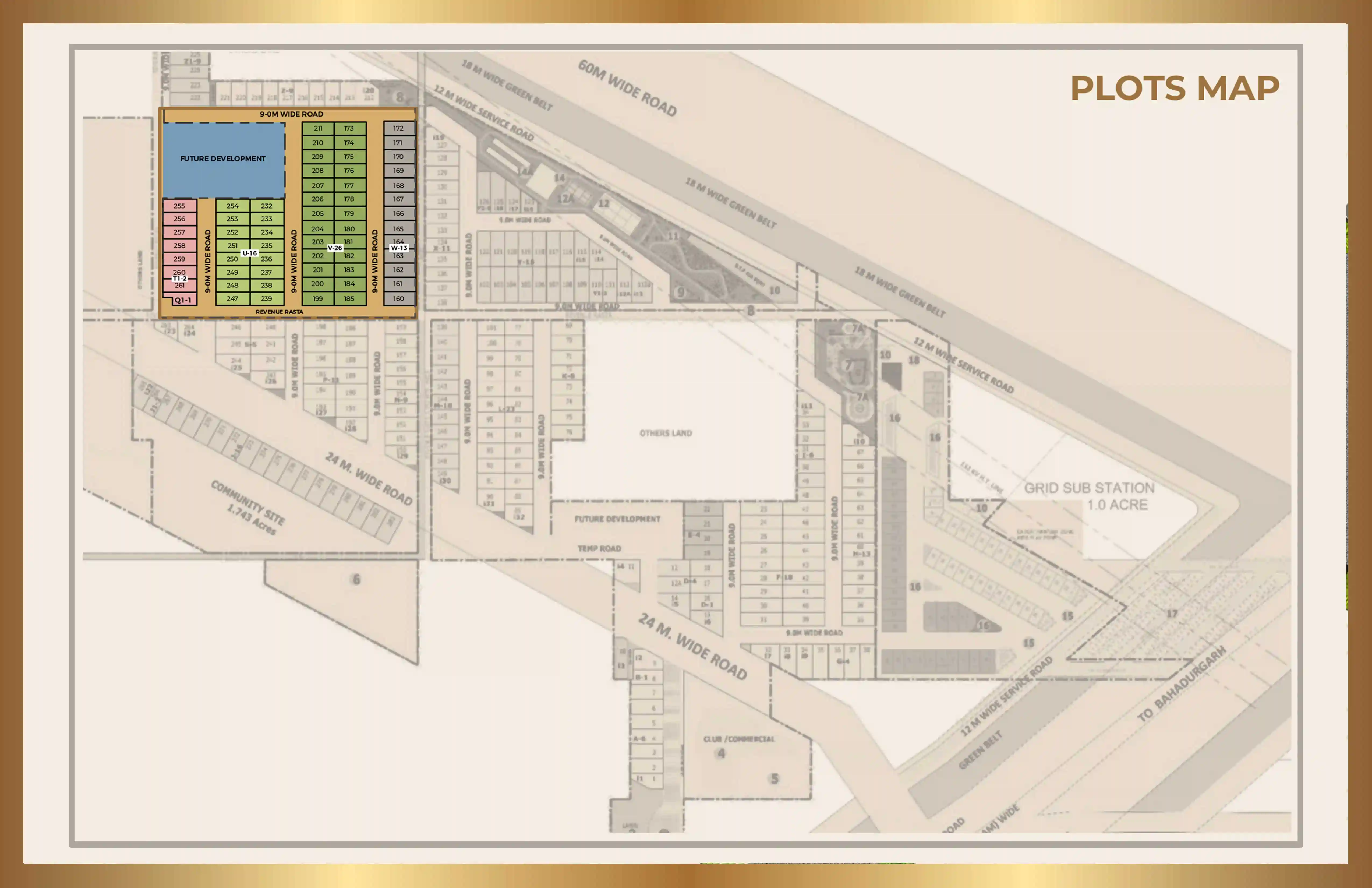 Royal Green County Plots