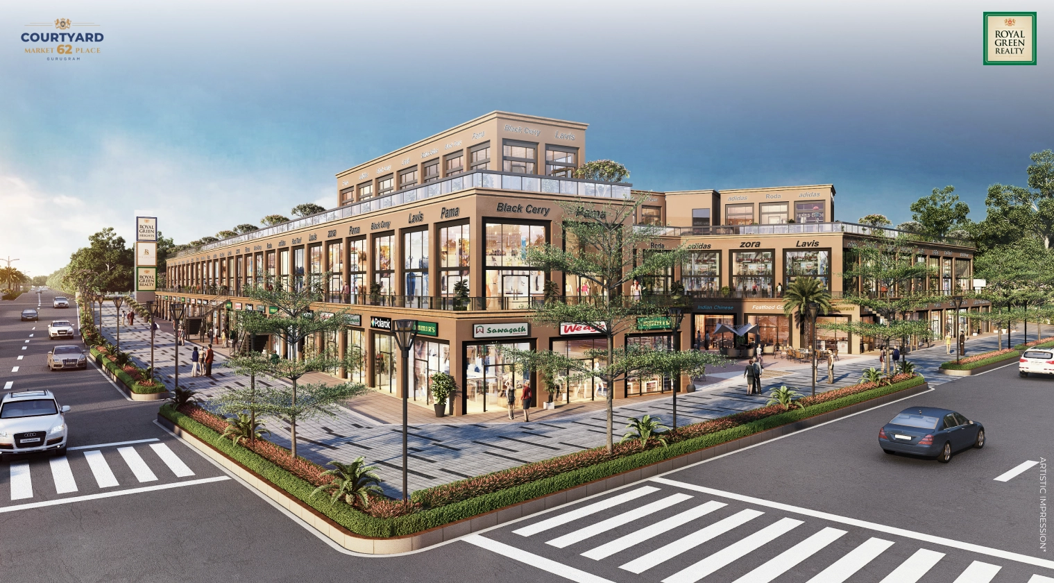 Courtyard - 62 MArketPlace