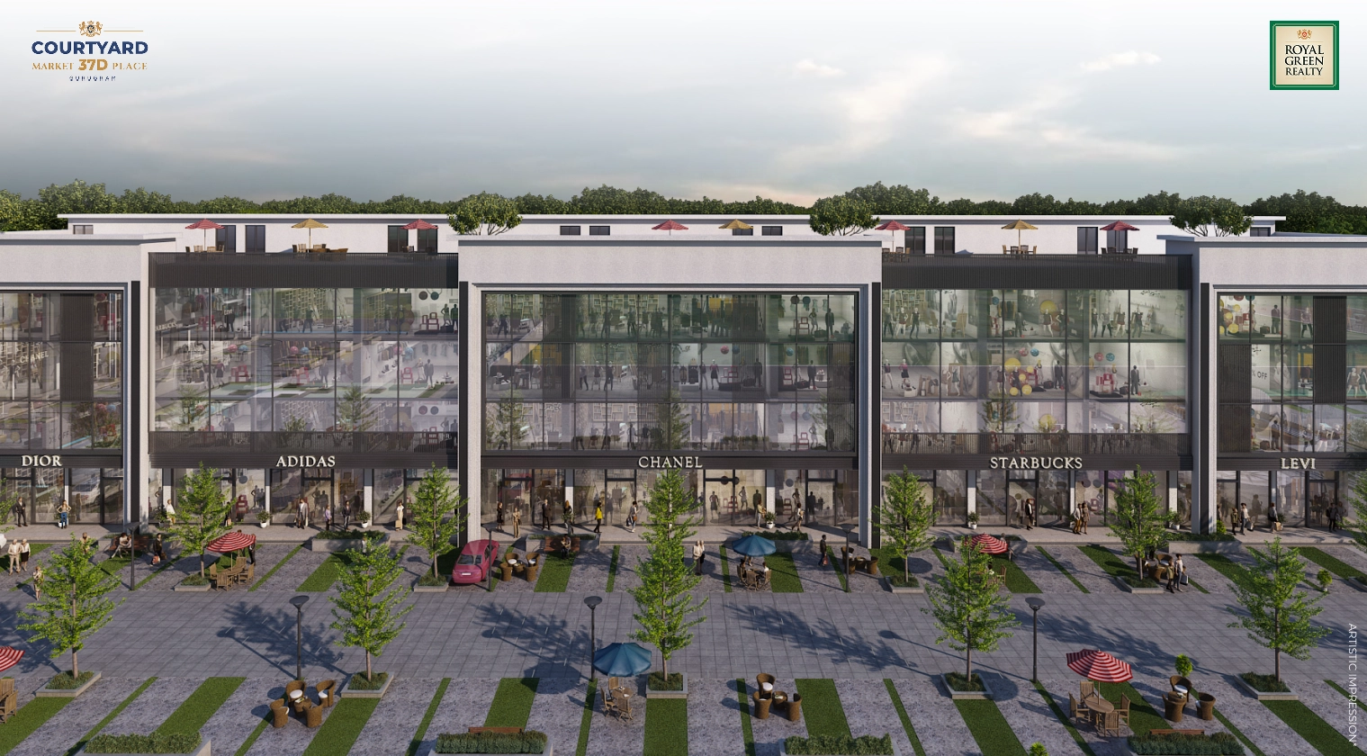 Royal Green Courtyard 37D