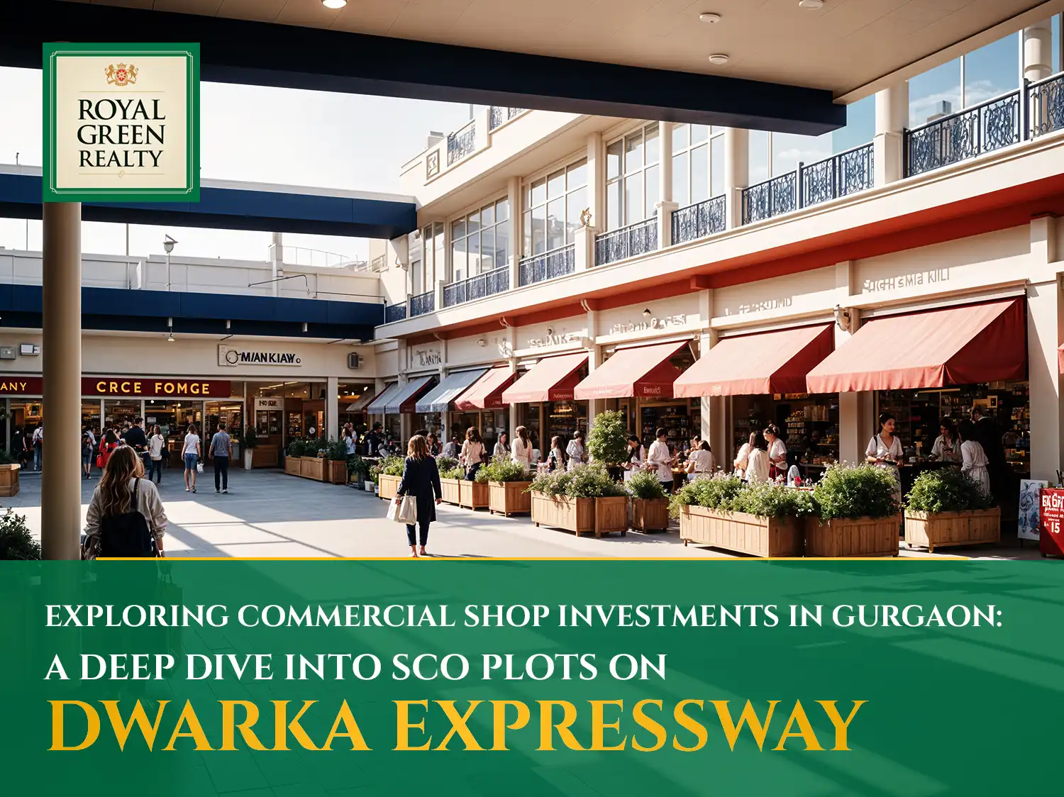 Exploring Commercial Shop Investments in Gurgaon: A Deep Dive into SCO Plots on Dwarka Expressway