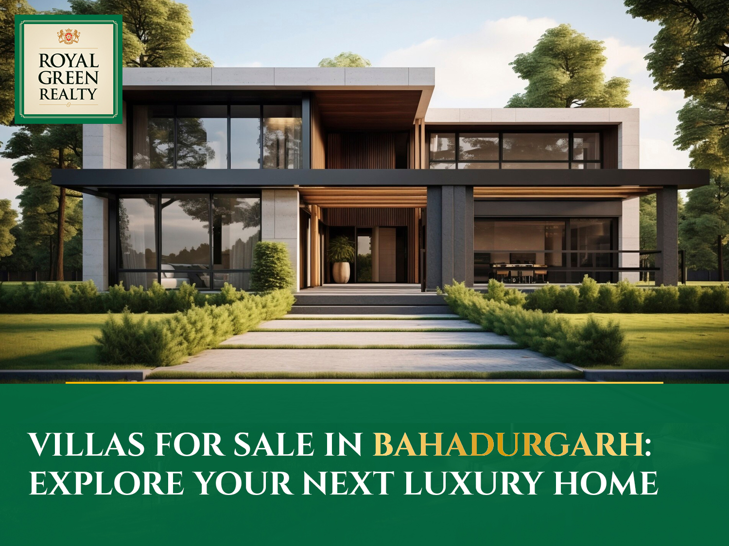 Villas for Sale in Bahadurgarh: Explore Your Next Luxury Home