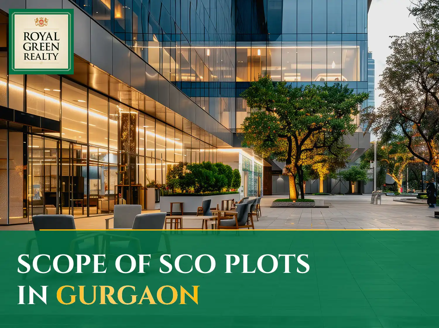 Scope of SCO Plots in Gurgaon