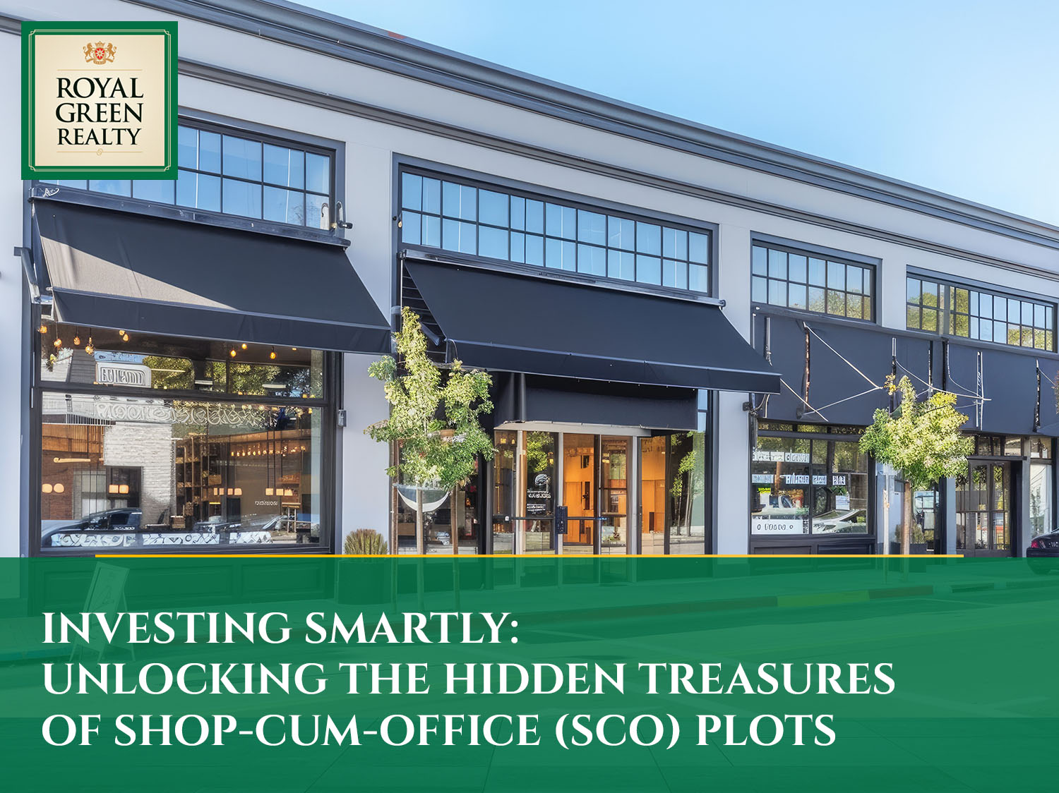 Investing Smartly: Unlocking the Hidden Treasures of Shop-Cum-Office (SCO) Plots