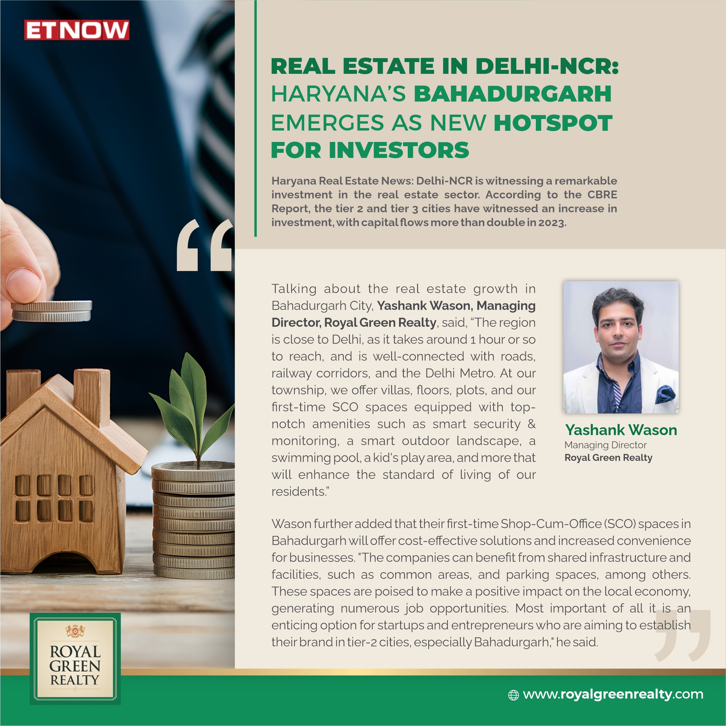 Real Estate in Delhi-NCR: Haryana's Bahadurgarh emerges as new hotspot for investors